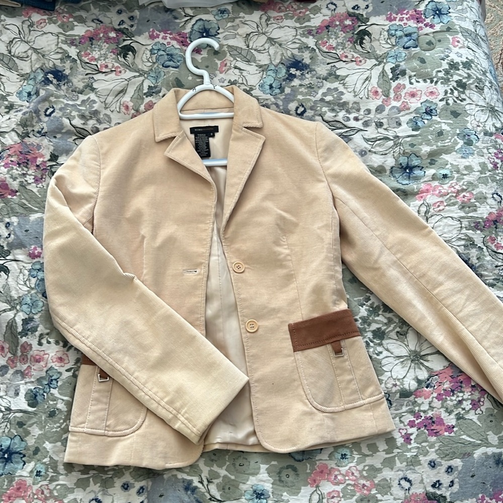 BCBG corduroy blazer
